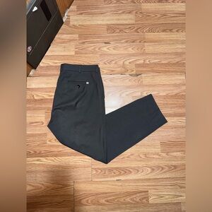 Peter Millar Pants Mens 36X30 Gray Performance Trouser MF18EB50FB Golf Preppy